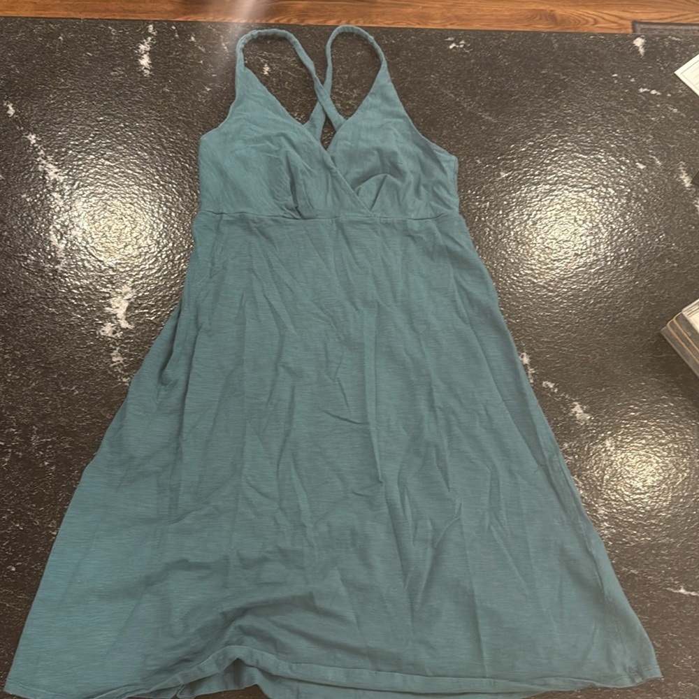 Patagonia teal dress medium